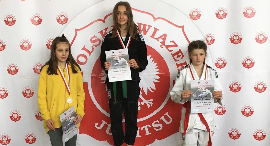 Mistrzostwach Polski Juniorów Młodszych w Ju-Jitsu NeWaza